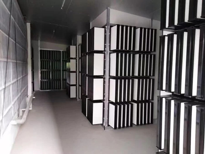 養(yǎng)殖防疫型空氣過濾器|養(yǎng)豬場初中高效過濾器|箱式|組合式中效過濾器安裝現(xiàn)場實圖 養(yǎng)殖防疫型空氣過濾器|養(yǎng)豬場初中高效過濾器|箱式|組合式中效過濾器安裝現(xiàn)場實圖